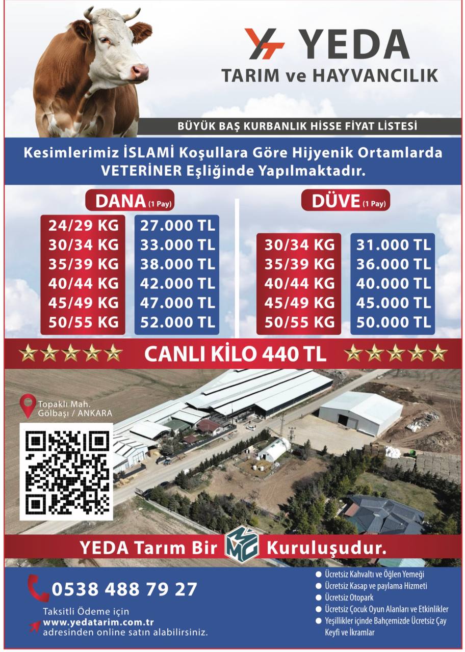 Dana 27000₺ lik 1 Pay (25-29 Kg arası)